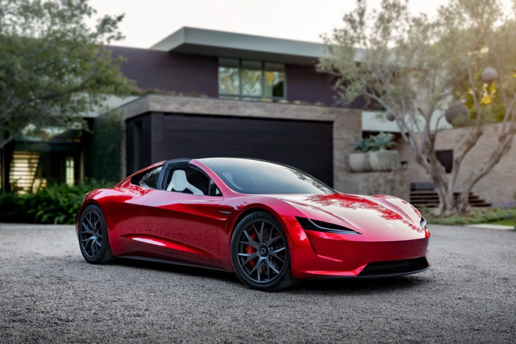Tesla's Flying Roadster
