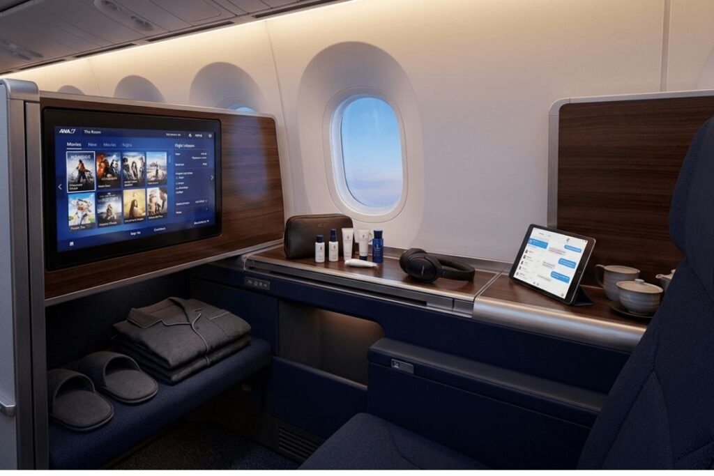ANA's New Business-Class Suite