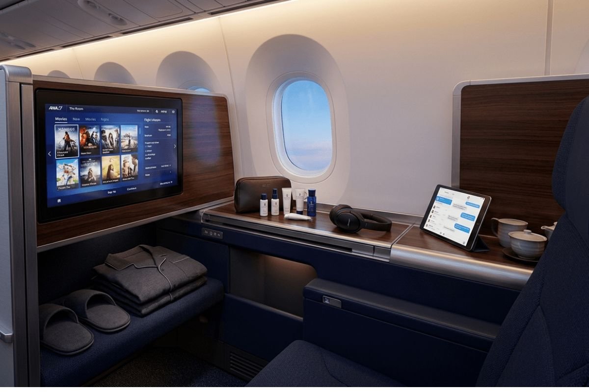 ANA's New Business-Class Suite
