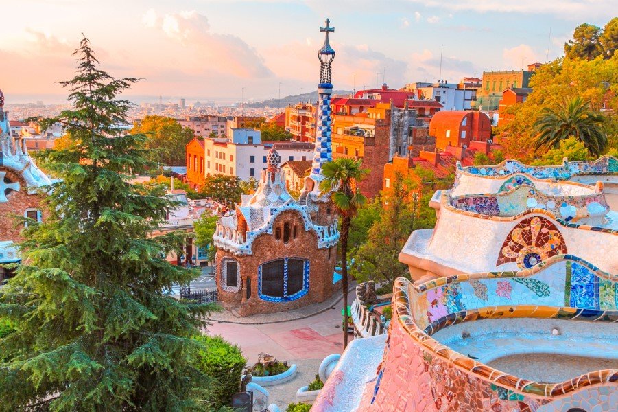 Barcelona's Ceramic Gardens