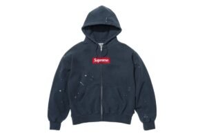 Supreme x MM6's Box Logo Zip Hoodie Just Made History