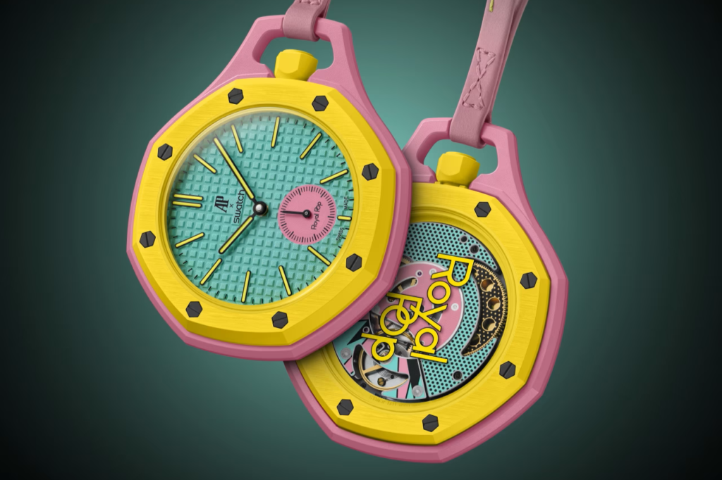 Swatch x Audemars Piguet Royal Pop Pocket Watch