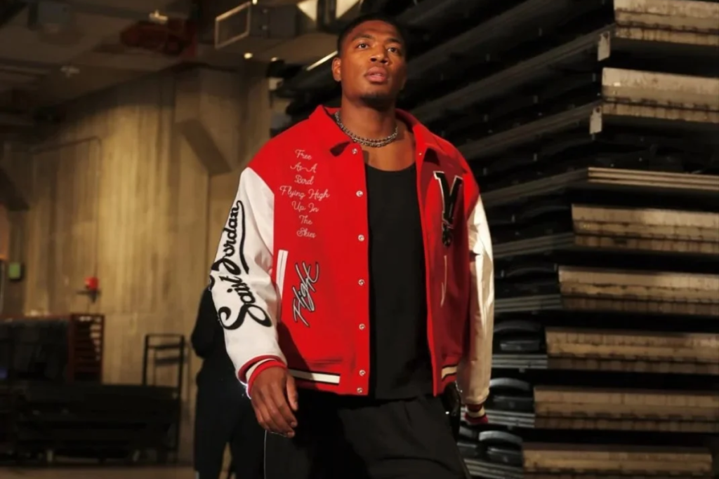 SAINT Mxxxxx x Jordan Brand Partnership Teased Through Rui Hachimura's Courtside Fit