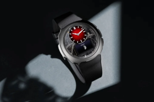 H. Moser Just Unveiled a New Hybrid Analog-Digital Watch, and It's Exactly the Provocation You'd Expect