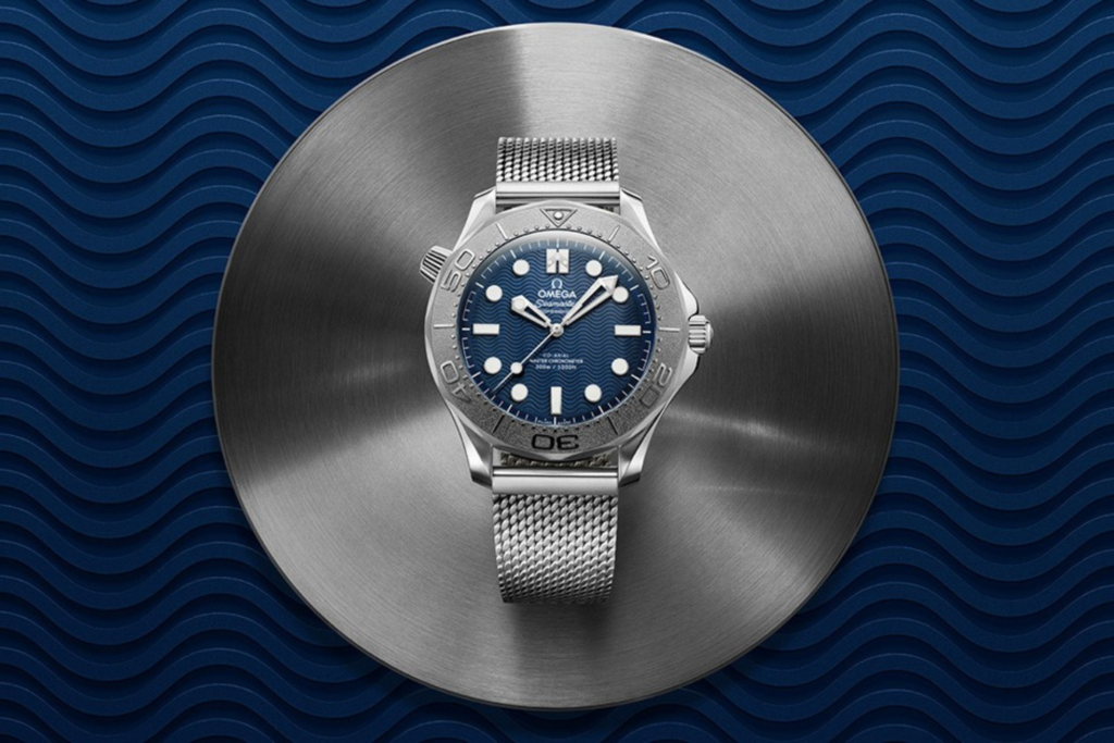 Omega Drops a Steel Seamaster Diver 300M for Global James Bond Day