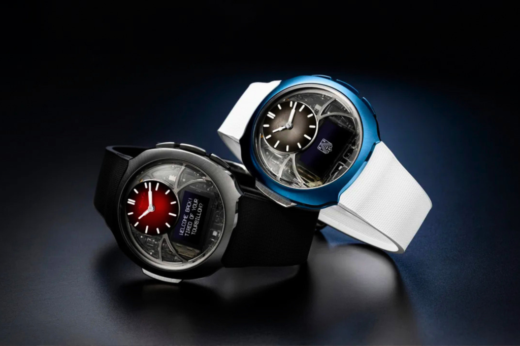 H. Moser Just Unveiled a New Hybrid Analog-Digital Watch, and It's Exactly the Provocation You'd Expect