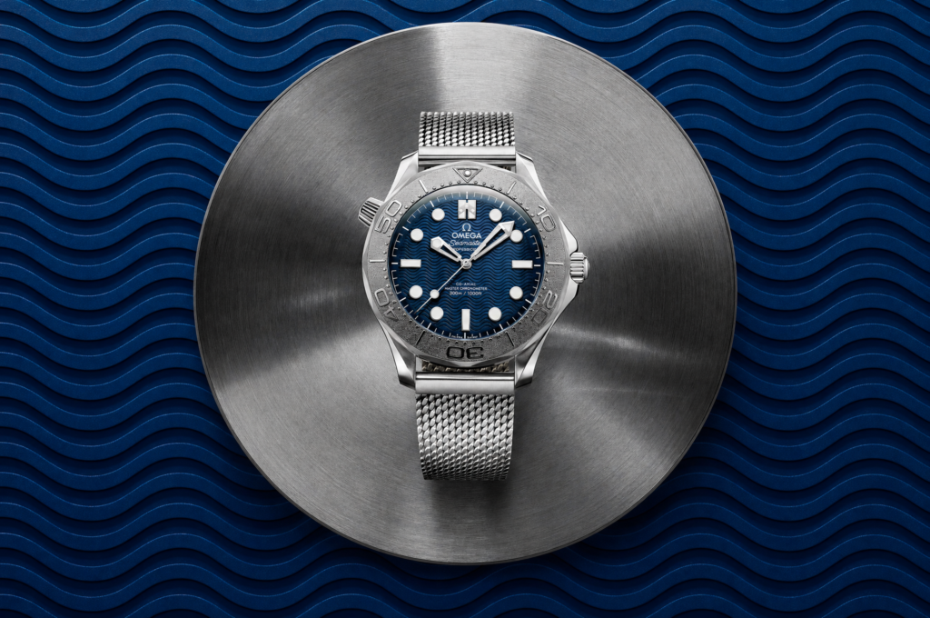 Omega Drops a Steel Seamaster Diver 300M for Global James Bond Day